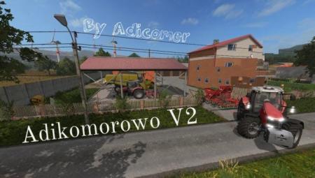 Farming Simulator 2017 карта Adikomorowo