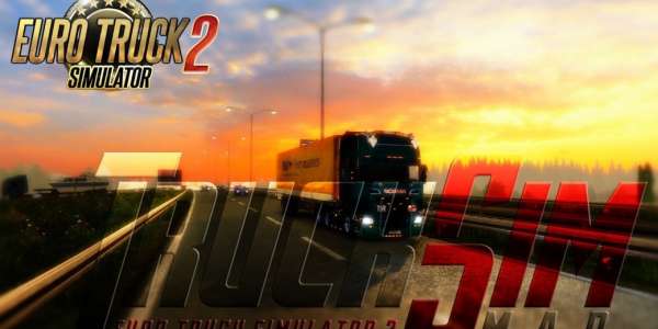 Euro Truck Simulator 2 карта TruckSim Map