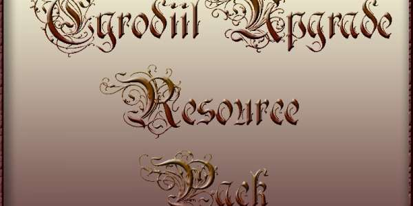 Oblivion: мод Cyrodiil Upgrade Resource Pack