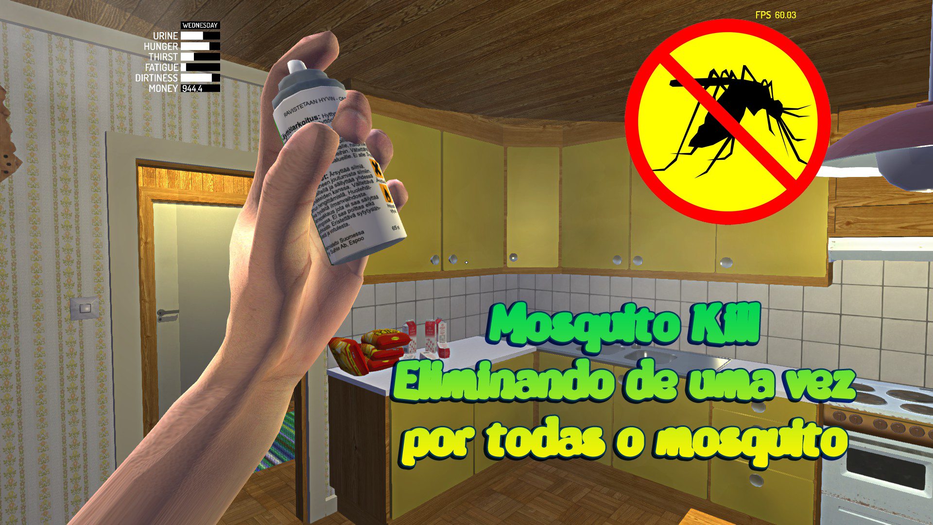 My Summer Car: Убрать мух и комаров навсегда (Mosquito Kill)