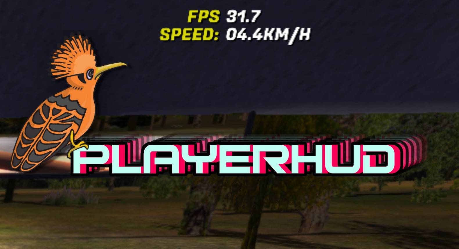 Мод на спидометр в интерфейсе (PlayerHUD (Speedometer)