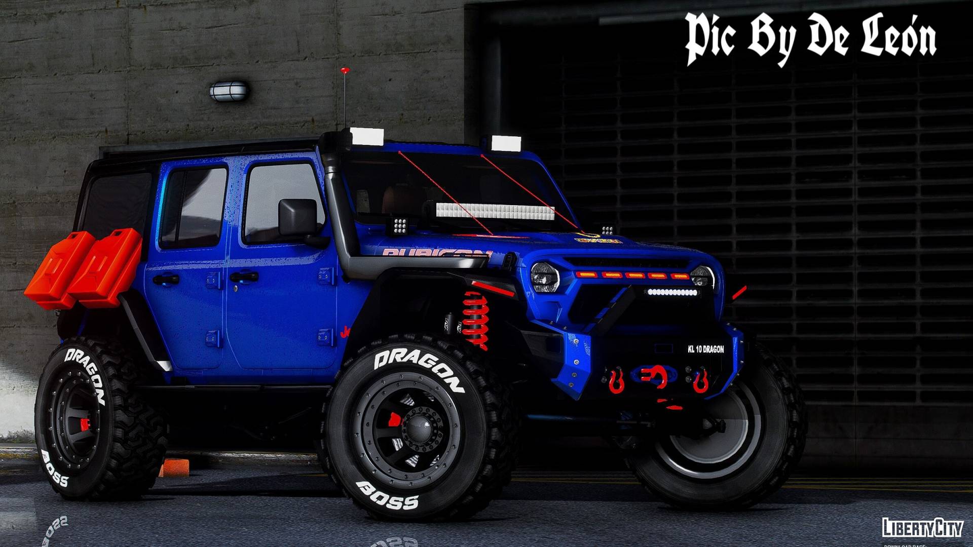 Jeep Wrangler Rubicon Fully Modified