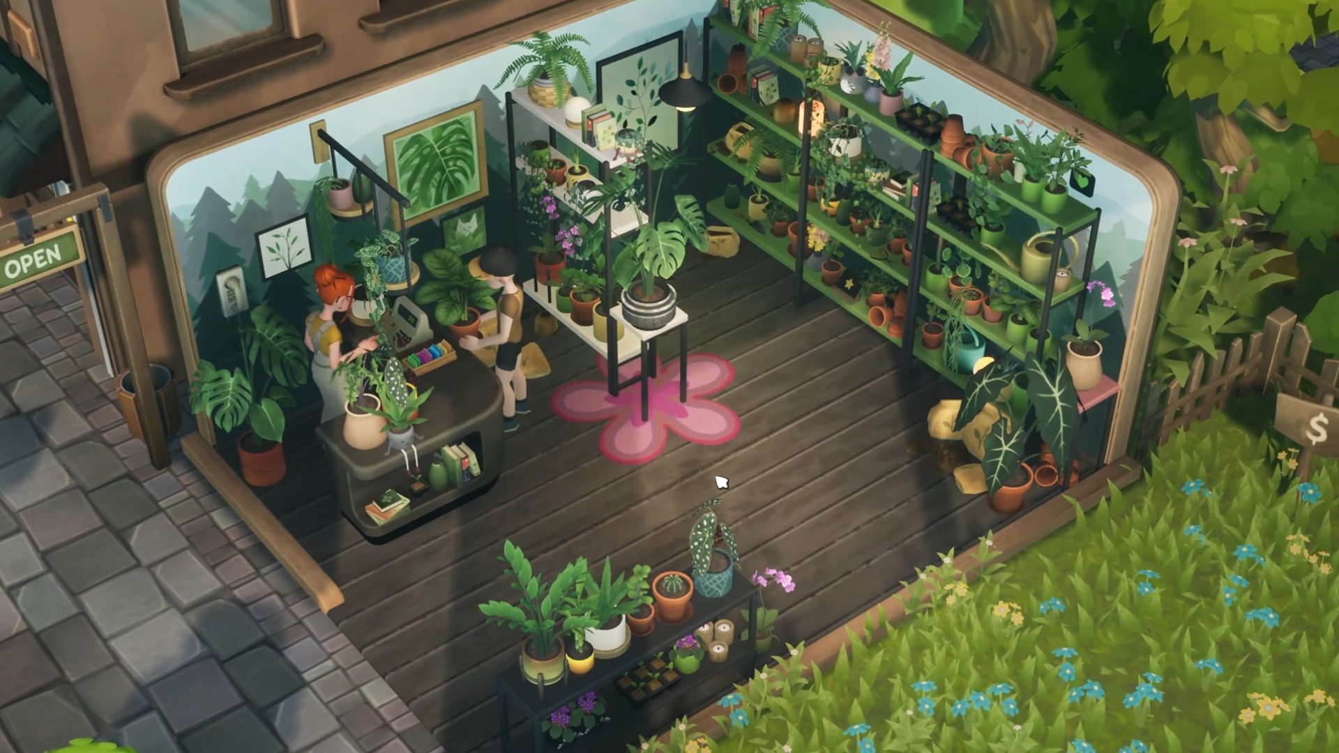Leafy Corner — симулятор растительного магазинчика появится 30 июля