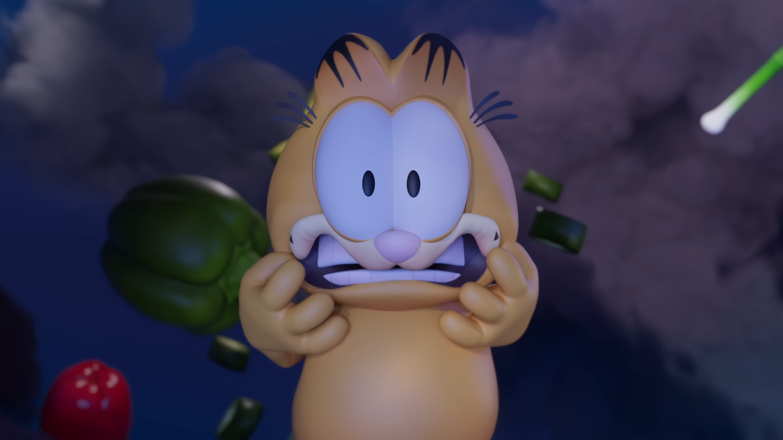 Гарфилд в овощном кошмаре: трейлер платформера Garfield — Escape from Monday