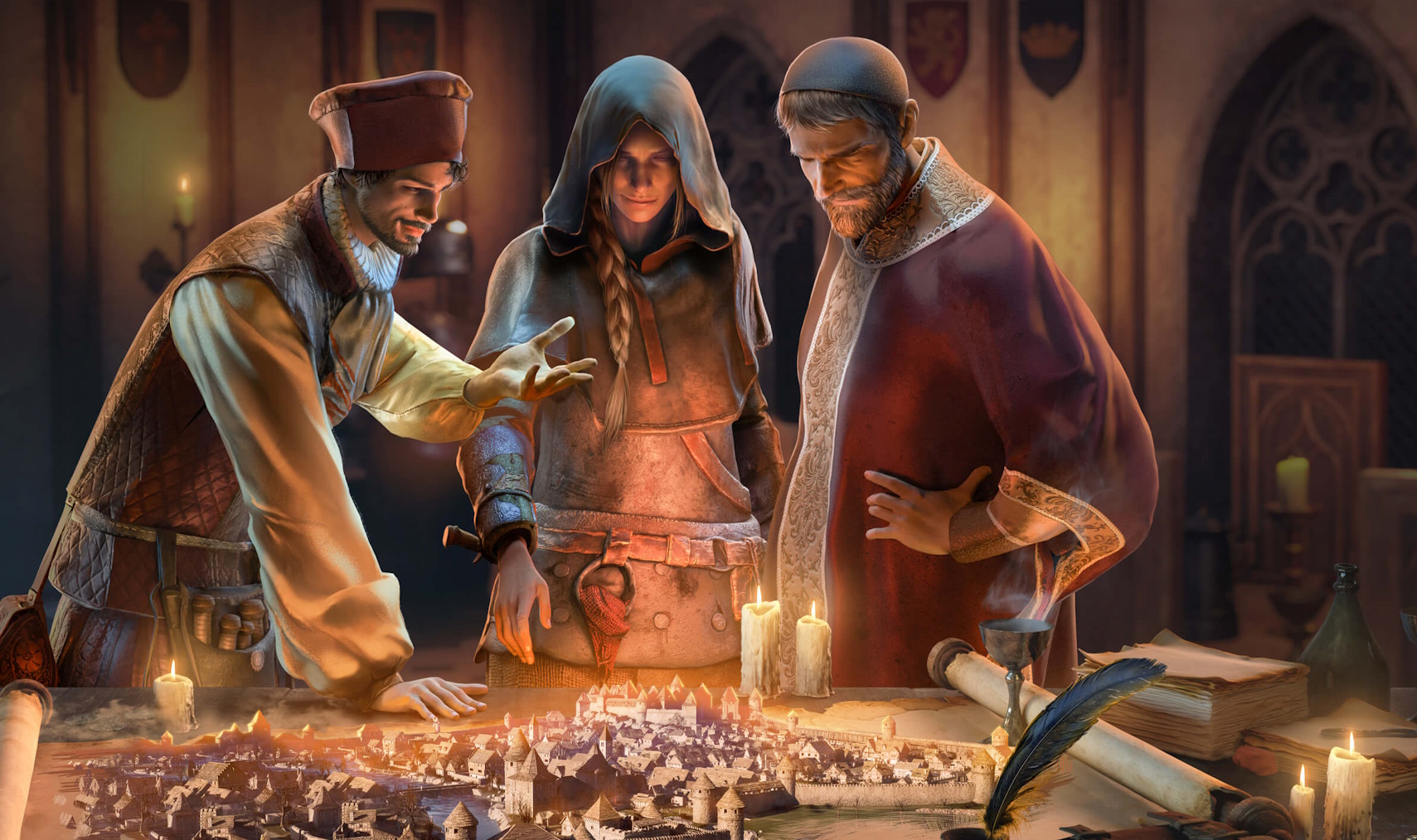 The Guild 1 Remake: Europa 1410 — новое название и дата старта в раннем доступе