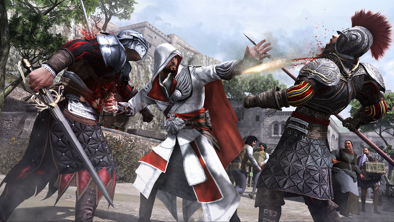 Assassin's Creed Brotherhood изначально планировалась как часть второй игры серии