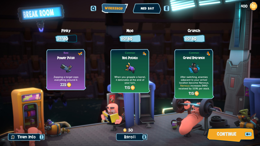 Скриншоты Worms: Galactic Tactics со&amp;nbsp;страницы в&amp;nbsp;Steam.