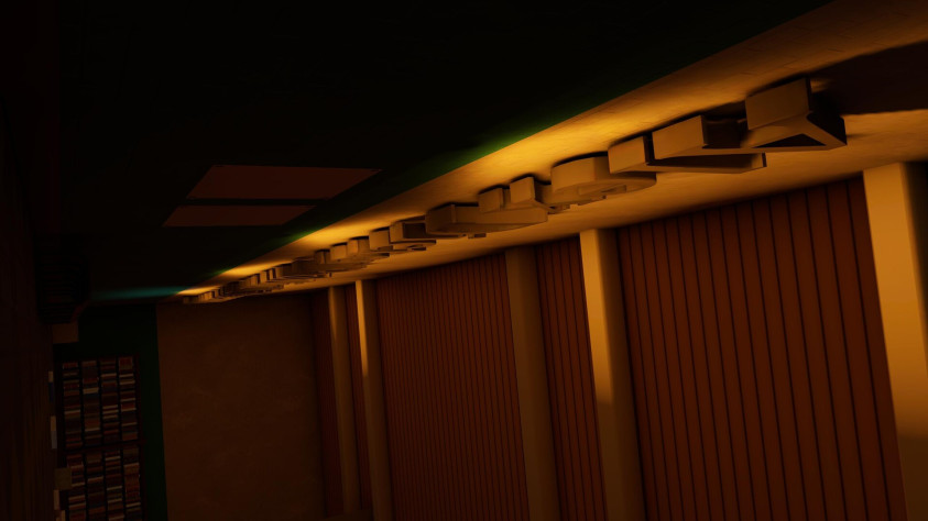 Скриншоты Something is&amp;nbsp;Wrong with the Library со&amp;nbsp;страницы в&amp;nbsp;Steam.
