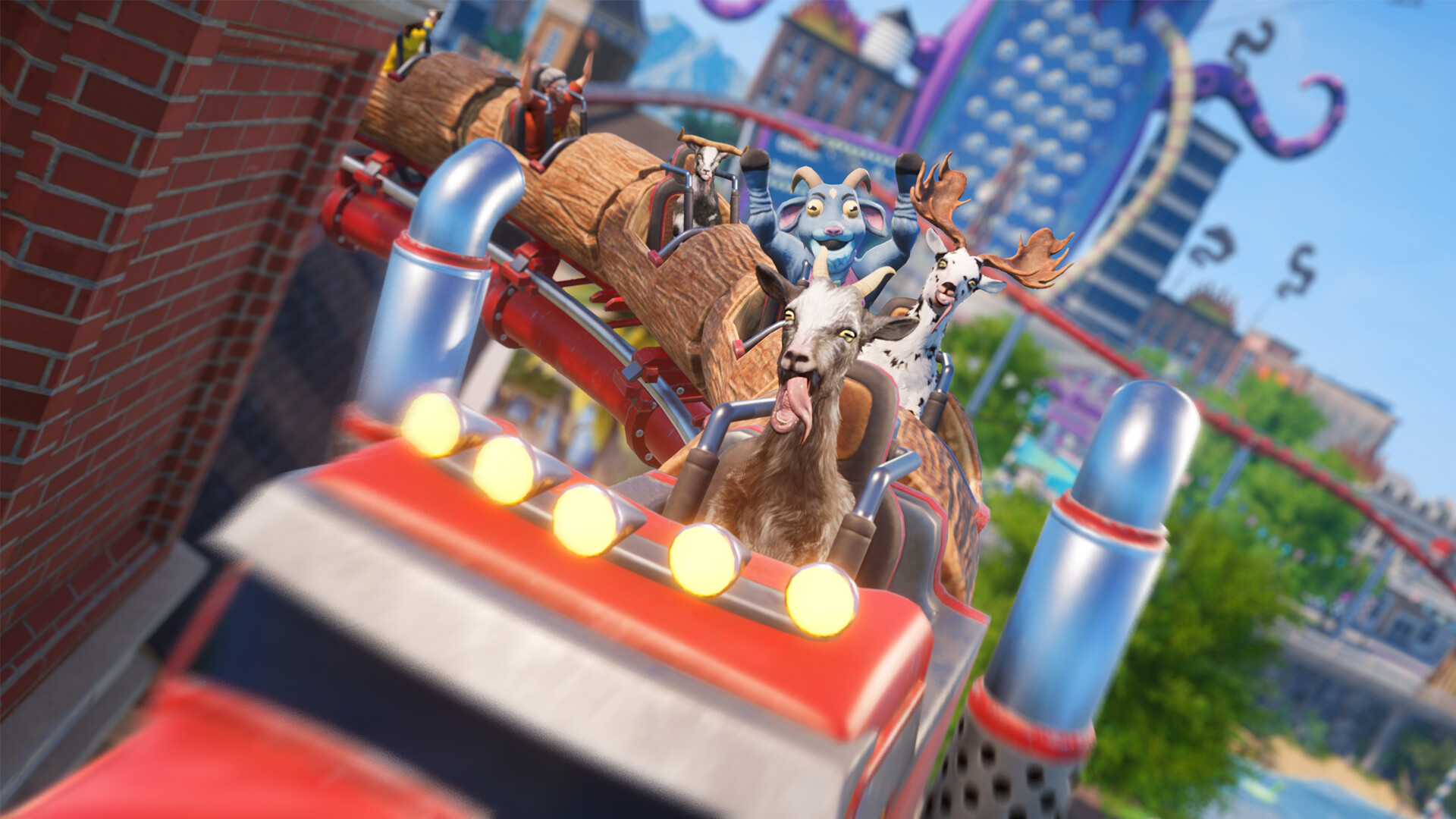 Coffee Stain анонсировала DLC Ticket to Dizzyworld для Goat Simulator 3 — релиз 19 ноября