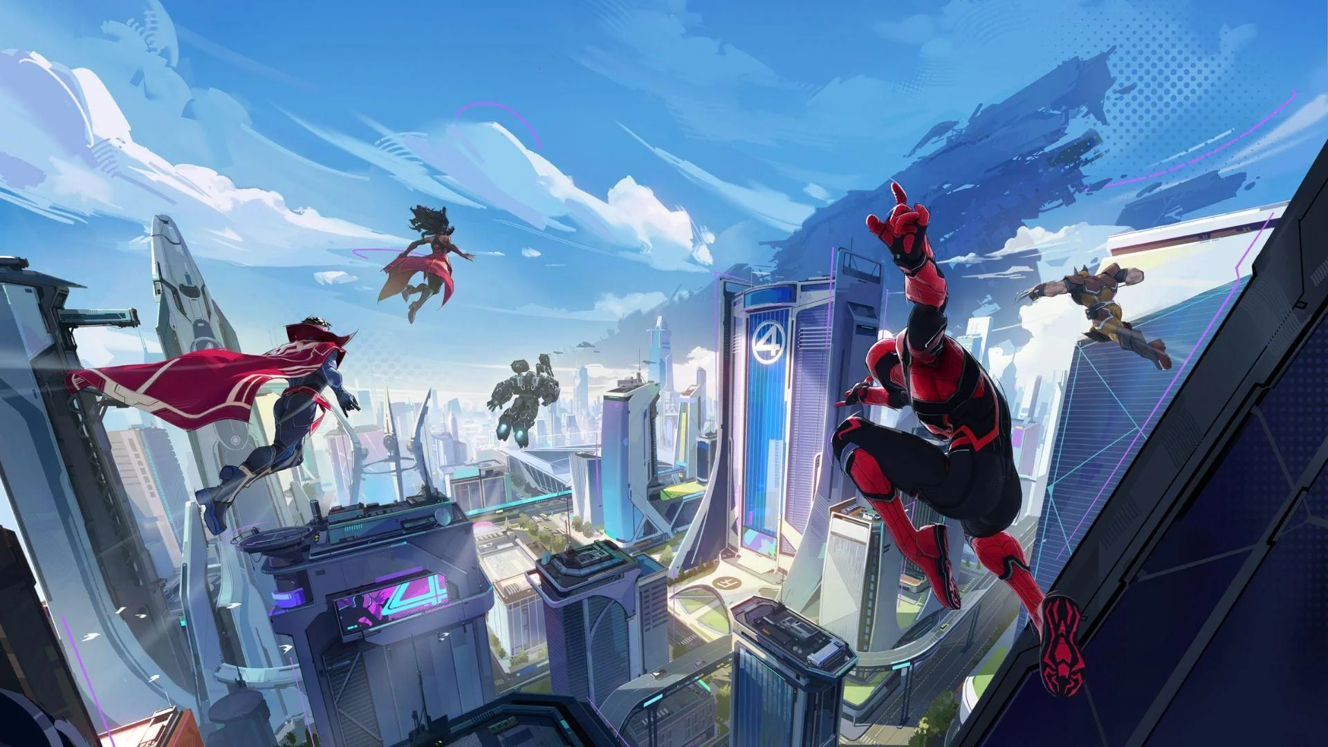 Слив: в Сети появился ролик Project Comet — мобильной Marvel-гачи с супергероями