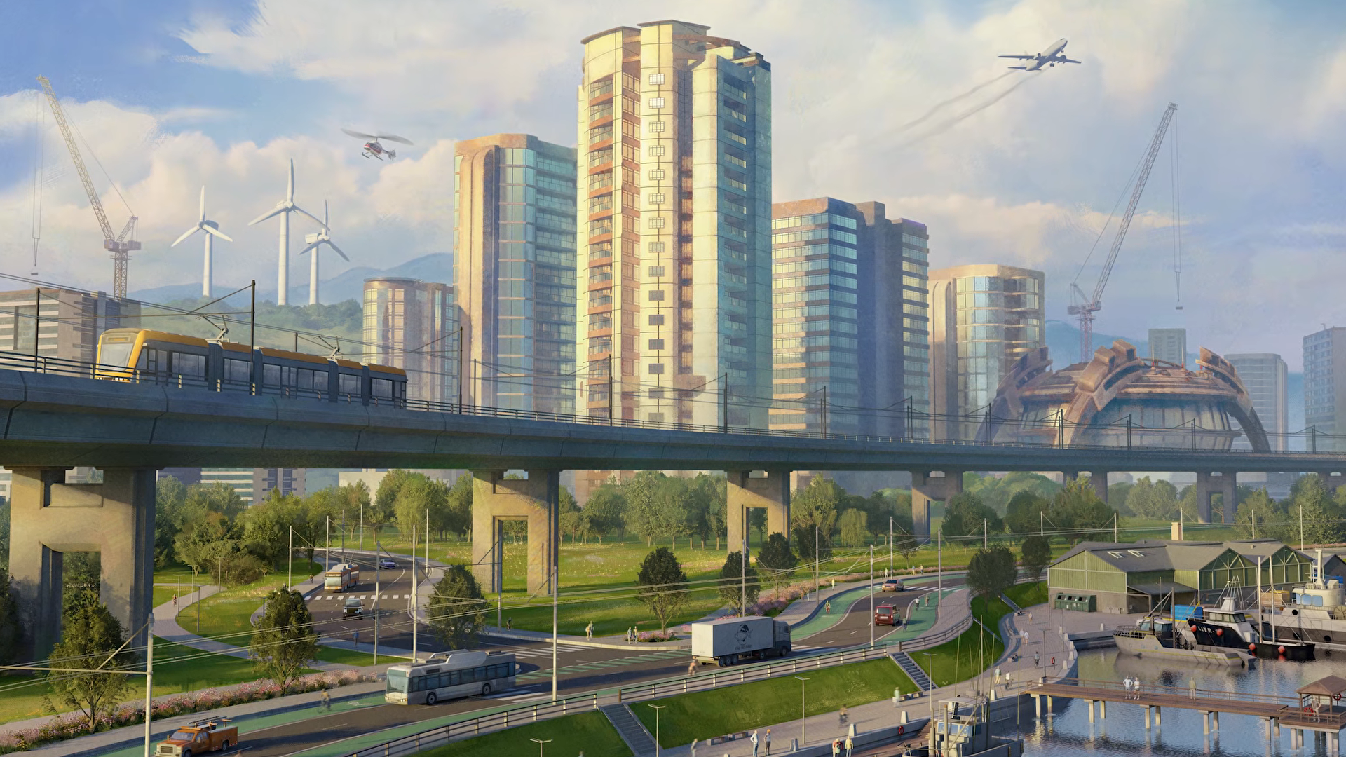 Cities: Skylines выходит на Switch 2 с тремя DLC 28 октября
