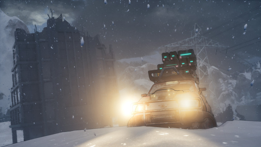 Скриншоты&amp;nbsp;AFTERZERO — The Last Drive со страницы в Steam.