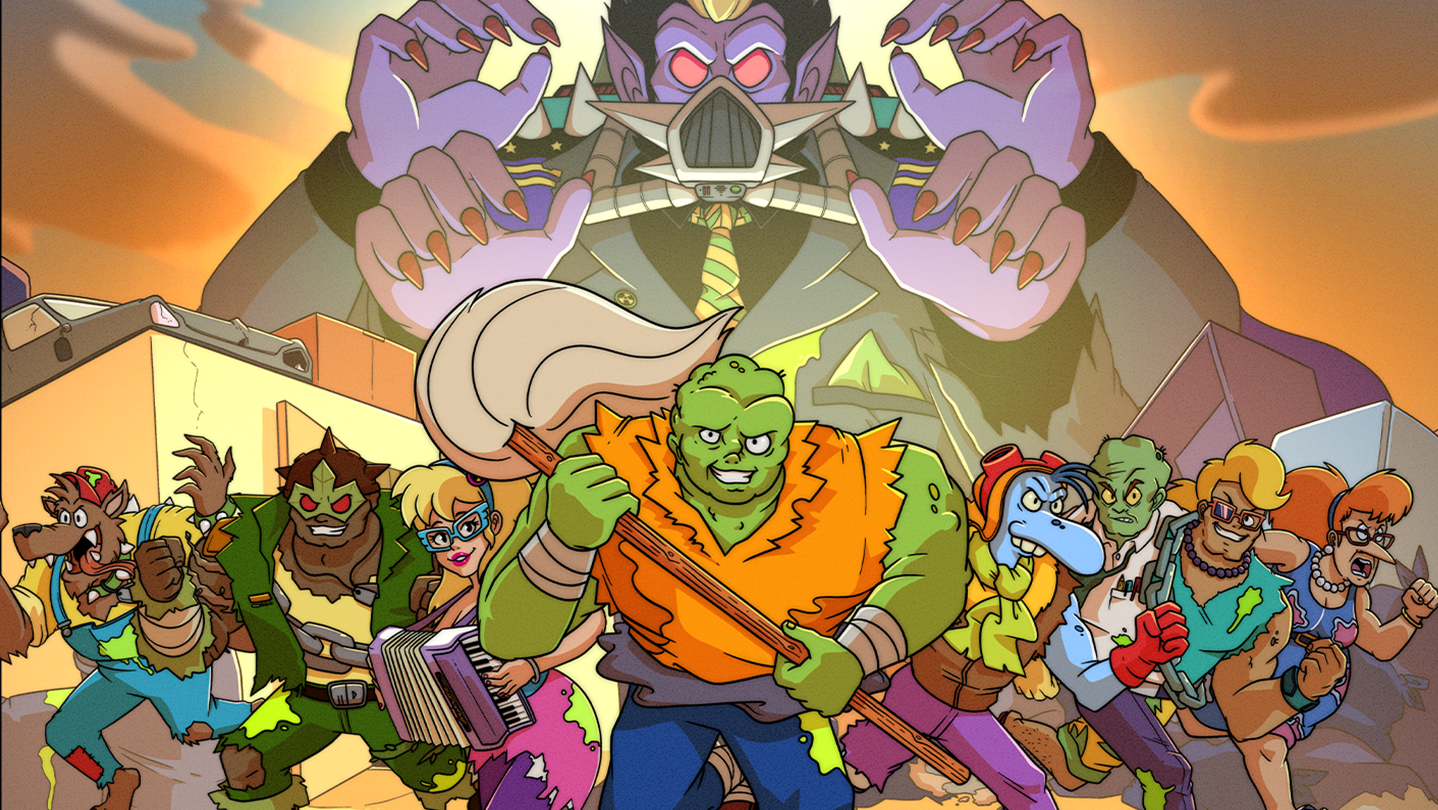Retroware показала геймплей Toxic Crusaders