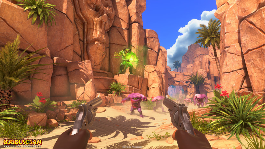 Скриншоты Serious Sam: The Third Encounter со&amp;nbsp;страницы в&amp;nbsp;Steam.